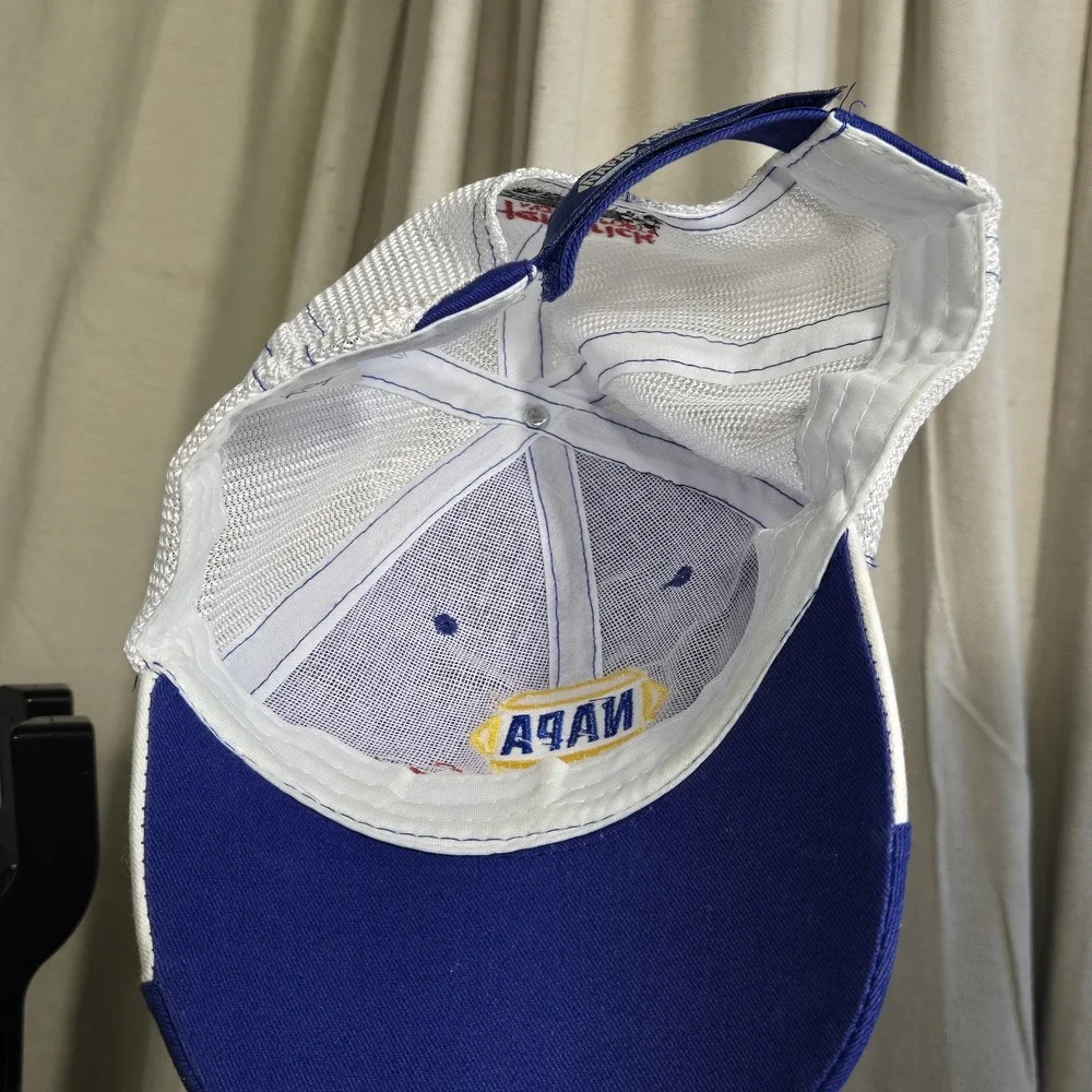 NAPA Racing Hendrick Motorsports Chase Elliott Trucker Hat Blue White Snapback